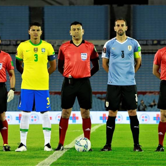 Previo al partido Uruguay vs Brasil